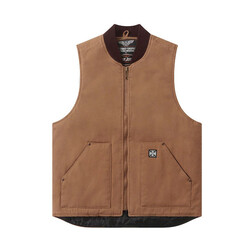 Gilet De Travail Robuste Frontier | Marron | Choisir La Taille