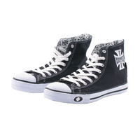 Warrior Hi-Tops Schuhe | Schwarz | Größe Auswählen