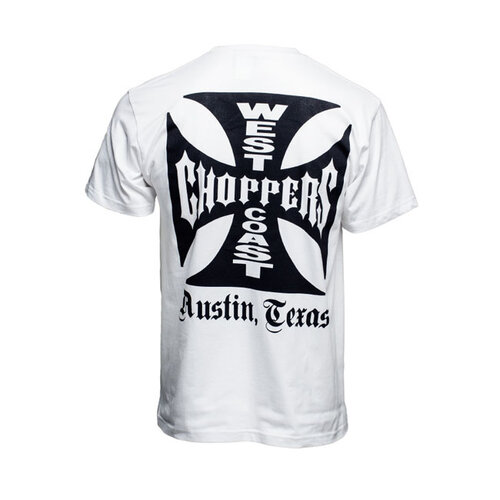 West Coast Choppers OG Classic ATX T-Shirt | White | Choose Size