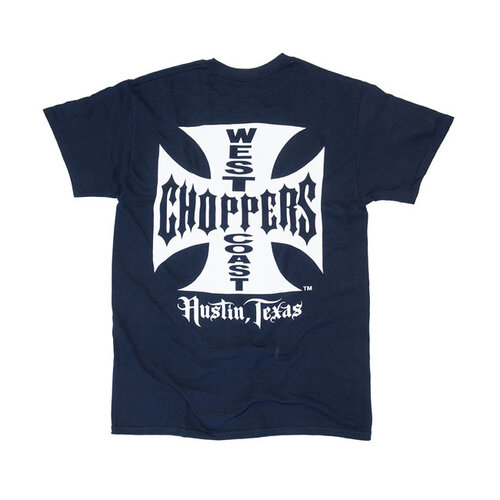 West Coast Choppers OG ATX T-Shirt | Navy | Choose Size