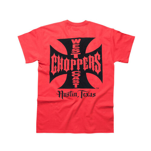 West Coast Choppers T-Shirt OG ATX | Rouge | Choisir La Taille