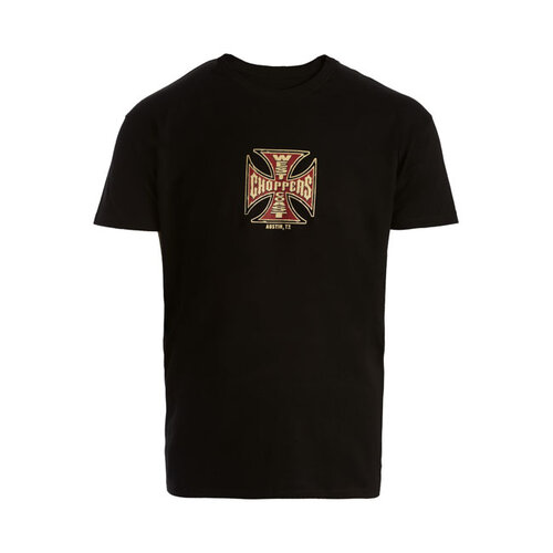 West Coast Choppers Motorcycle Co. T-Shirt | Zwart | Kies De Maat