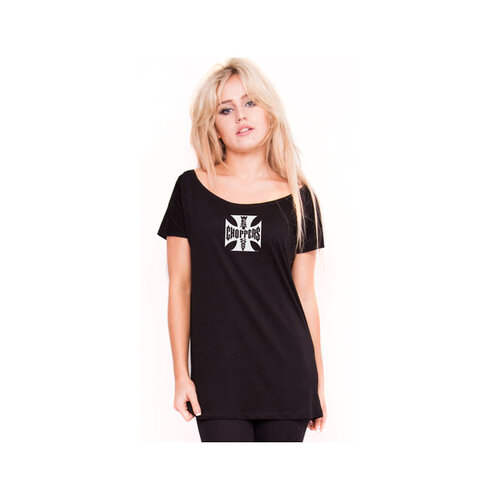 West Coast Choppers Callisto Damen T-Shirt | Schwarz | Größe Auswählen