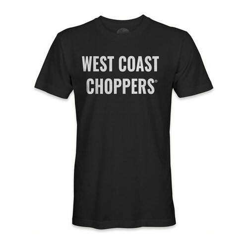 West Coast Choppers T-Shirt Célèbre | Noir | Choisir La Taille