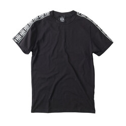 T-Shirt Mit Klebeband | Schwarz | Größe Auswählen