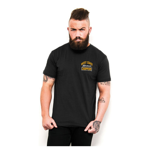 West Coast Choppers Handgemaakte Choppers T-Shirt | Zwart | Kies De Maat