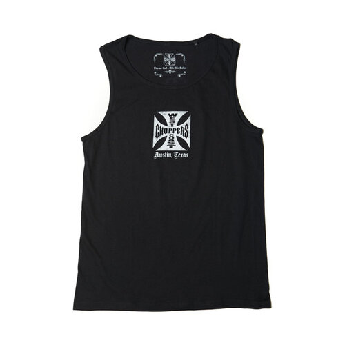 West Coast Choppers Classic Tank Top | Black | Choose Size