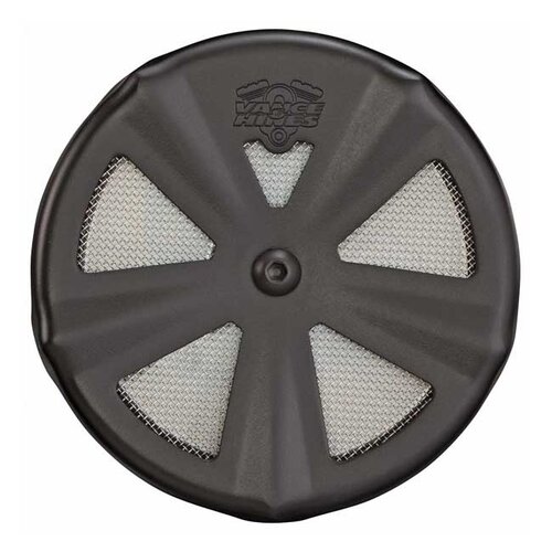 Vance & Hines VO2 Skull Aircleaner Cover Crown | Black or Chrome