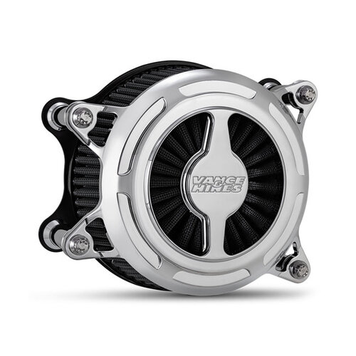 Vance & Hines VO2-Bladluchtfilterset | Chroom | Kies Model