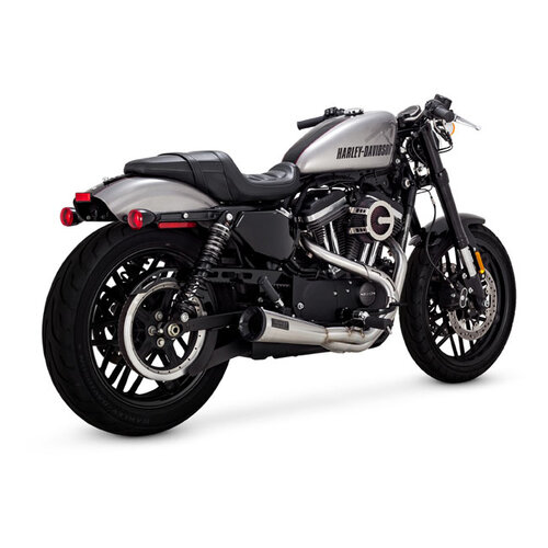 Vance & Hines 2-1 Échappement À Balayage Ascendant | Brossé