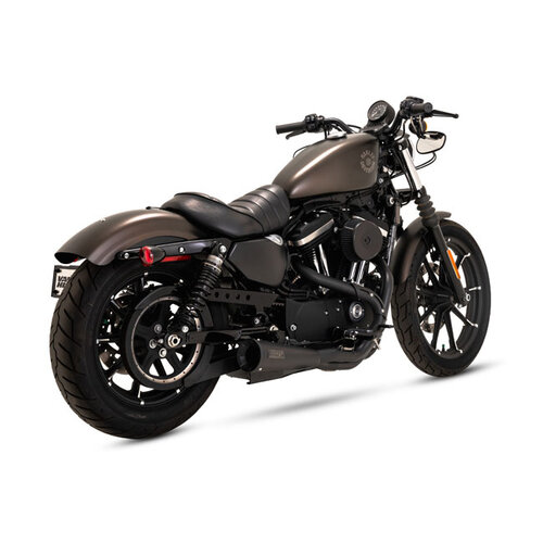 Vance & Hines Balayage Ascendant 2-1 Échappement | Noir Inoxydable