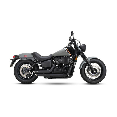 Vance & Hines Shortshots Staggered PCX-Auspuff | Schwarz