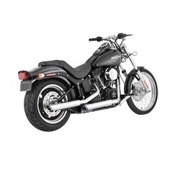 Silencieux À Enfiler Twin Slash De 3 Pouces | 07-16 Softail FLSTC ; 07-15 FXST/B/C ; 08-11 FXCW/C ; 10-12 FLSTSE ; 13-16 FXSB
