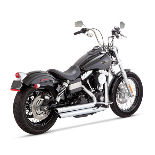 Vance & Hines 2-1/2 inch  Bigshots Staggered PCX Exhaust | Black Or Chrome