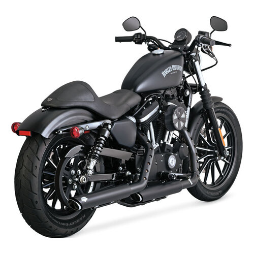 Vance & Hines Twin Slash 3 Zoll Slip-On PCX Schalldämpfer | 14-20 XL Sportster