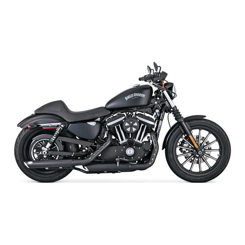 Vance & Hines Twin Slash 3 Inch Slip-On PCX-Dempers | 14-20 XL Sportster