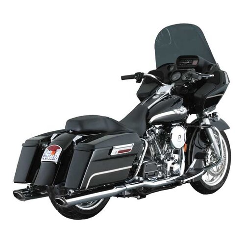 Vance & Hines Dresser Duals Crossover-Kopfrohre | Chrom