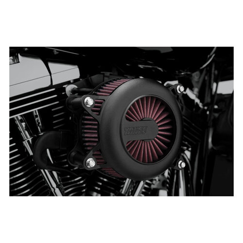 Vance & Hines VO2 Rogue Luchtfilterset | Rimpel Zwart