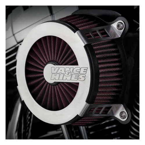 Vance & Hines VO2 Cage Fighter Luftfilter-Kit | 00-15 Softail; 99–17 Dyna; 01–07 FLT/Touring