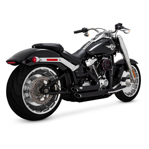 Vance & Hines Shortshots Gespreide PCX-Uitlaat | 18-23 Softail-Model Met Brede Banden