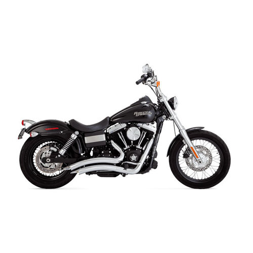 Vance & Hines 2-1/2 inch  Big Radius 2-2 Exhaust | 06-17 Dyna| Chrome