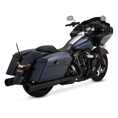 Vance & Hines Raider Oversize 450 Slip-Ons| Matte Black : 95-15 TOURING
