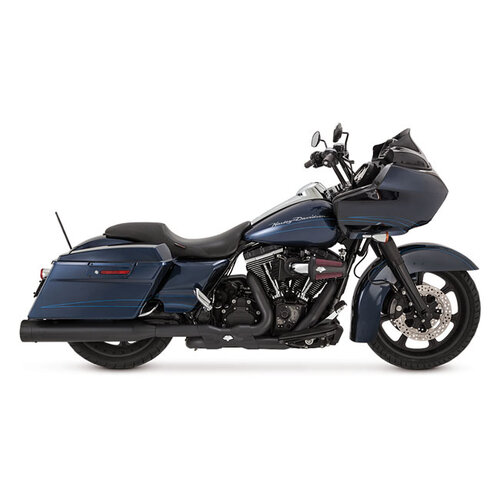 Vance & Hines Raider Oversize 450 Slip-Ons| Matte Black : 95-15 TOURING