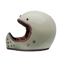 Le Casque Rock | Os Blanc | Choisissez La Taille