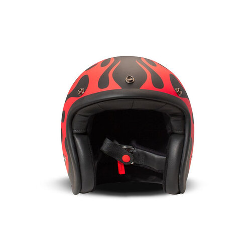 DMD Casque Rétro | Feu | Choisissez La Taille