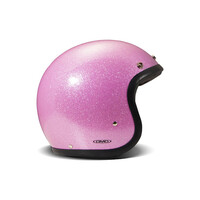 Retro Helmet | Glitter Pink | Wählen Sie Die Größe