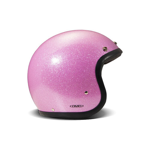 DMD Retro-Helm | Glitzer Schwarz | Wählen Sie Die Größe