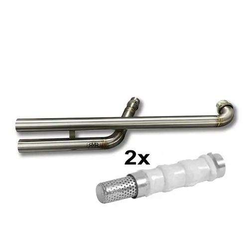 RMR Système d'échappement Shotgun Honda VT600 / Honda VLX 1988-2008