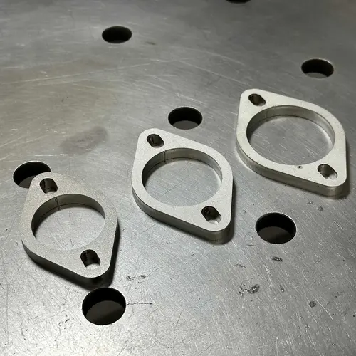 RMR Bride d'échappement en acier inoxydable (différentes tailles)