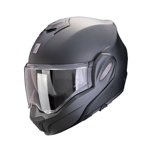 Scorpion Exo-Tech Evo Pro Helm | Perlschwarz Matt | Wählen Sie Größe