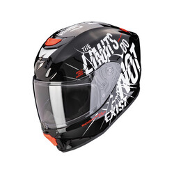 Exo-Junior Air Helm | Schwarz/Weiß