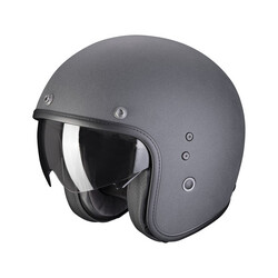 Belfast Evo Graphit Helm | Dunkelgrau | Wählen Sie Größe