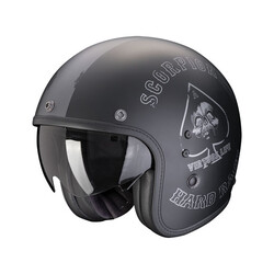 Belfast Evo Helm | Mattschwarz/Silber