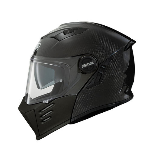 Simpson Casque Sombre | Carbone | Choisissez La Taille