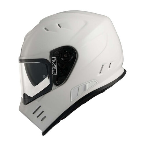 Simpson Venom Helmet | White | Choose Size