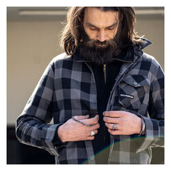 Jessie James Shirt | Grey/Black