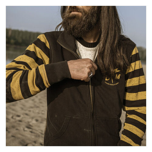Holy Freedom Maya-Sweater | Zwart/Geel | Kies Maat