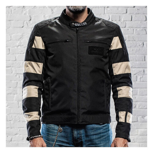 Holy Freedom Gefängnisjacke | Schwarz/Gebrochenes Weiß | Wählen Sie Größe