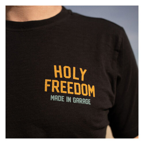 Holy Freedom Tijger T-Shirt | Zwart | Kies Maat