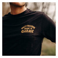 T-Shirt Yéti | Noir | Choisissez La Taille