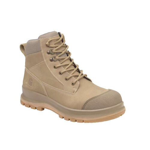 Carhartt Detroit 6" S3 Zip Boot | Dunkelkhaki | Größe Wählen
