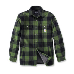 Flanel Overhemd Met Sherpavoering | Bieslook | Kies Maat