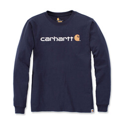 Long Sleeve T-Shirt Core Logo | Navy | Choose Size