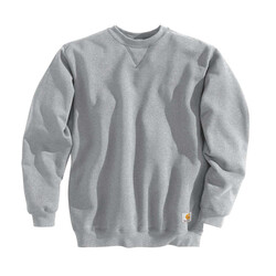 Middelzwaar Sweatshirt Met Ronde Hals | Heidegrijs | Kies Maat