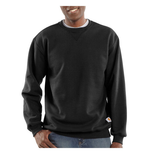 Carhartt Sweat-Shirt De Poids Moyen | Noir | Choisissez La Taille