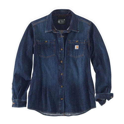 Carhartt Midweight Women Shirt | Denim | Choose Size